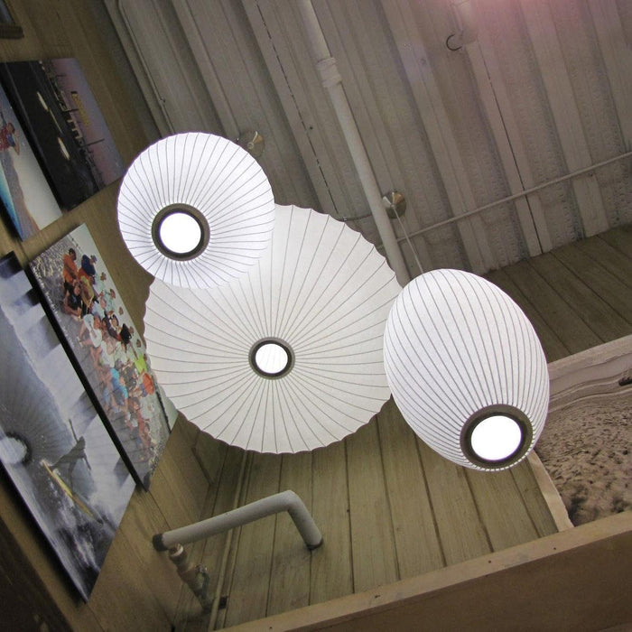 Bubble Mulberry Silk Pendant Lamp-DWHOME