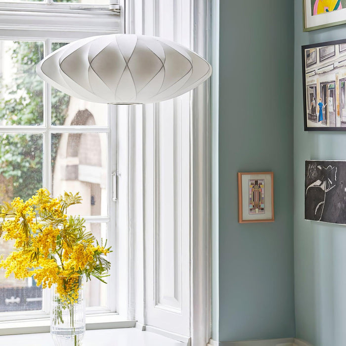 Bubble Mulberry Silk Pendant Lamp-DWHOME