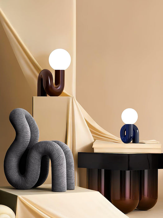 Playful N Shape Table Lamp - DWHOME