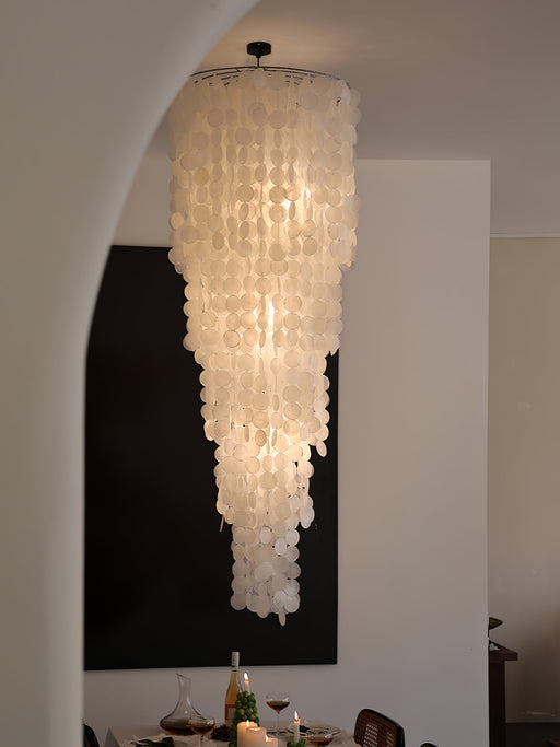 Nerida Shell Chandelier-DWHOME