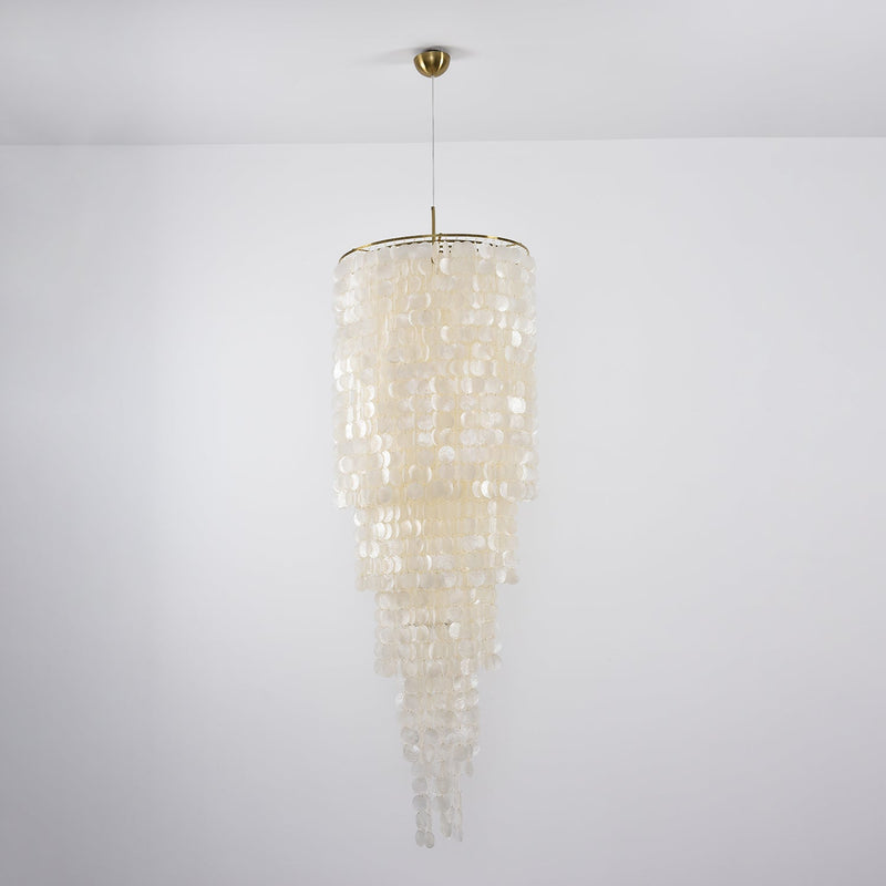 Nerida Shell Chandelier-DWHOME