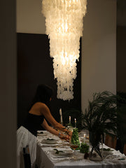Nerida Shell Chandelier-DWHOME