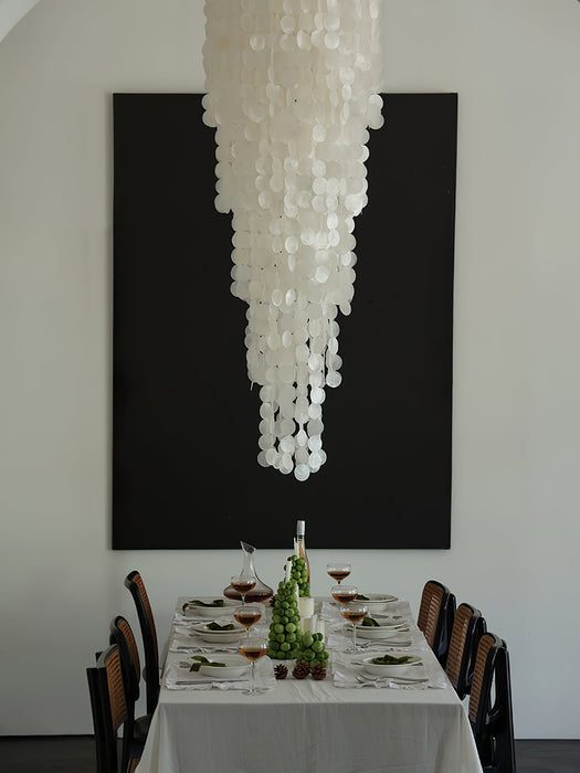 Nerida Shell Chandelier-DWHOME