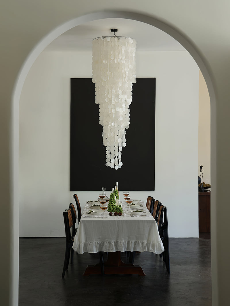 Nerida Shell Chandelier-DWHOME