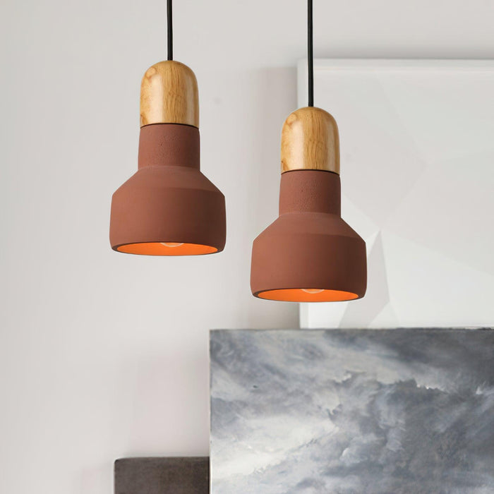 Nessa Wood Pendant Light.