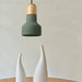 Nessa Wood Pendant Light-DWHOME