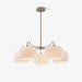 Nickel Glass Persimmon Chandelier - DWHOME