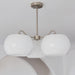 Nickel Glass Persimmon Chandelier - DWHOME