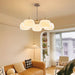 Nickel Glass Persimmon Chandelier - DWHOME