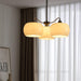 Nickel Glass Persimmon Chandelier - DWHOME