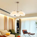 Nickel Glass Persimmon Chandelier - DWHOME