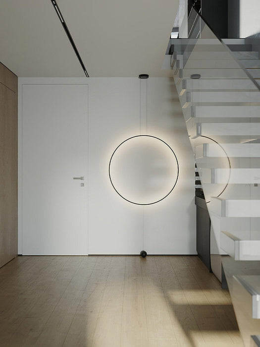 Nightfall Circle Pendant Light-DWHOME