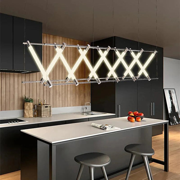 Nina Contemporary LED Kitchen Island Light-DWHOME