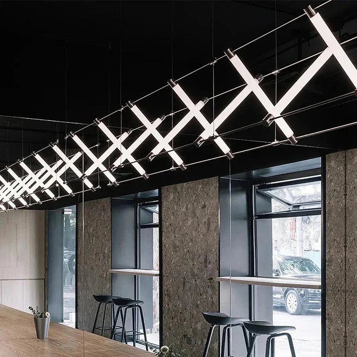 Nina Contemporary LED Kitchen Island Light-DWHOME
