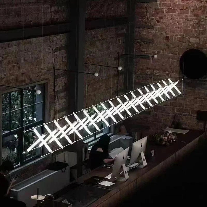 Nina Contemporary LED Kitchen Island Light-DWHOME