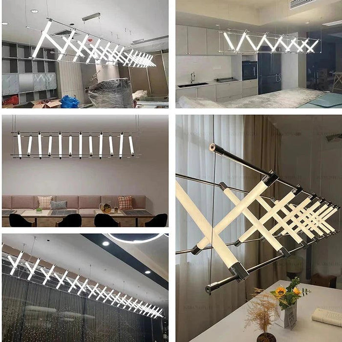 Nina Contemporary LED Kitchen Island Light-DWHOME