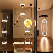Bamboo Glass Floor Lamp-DWHOME