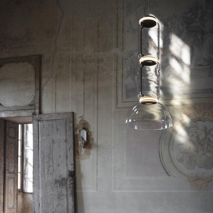 Cylindrical Glass Pendant Light - DWHOME