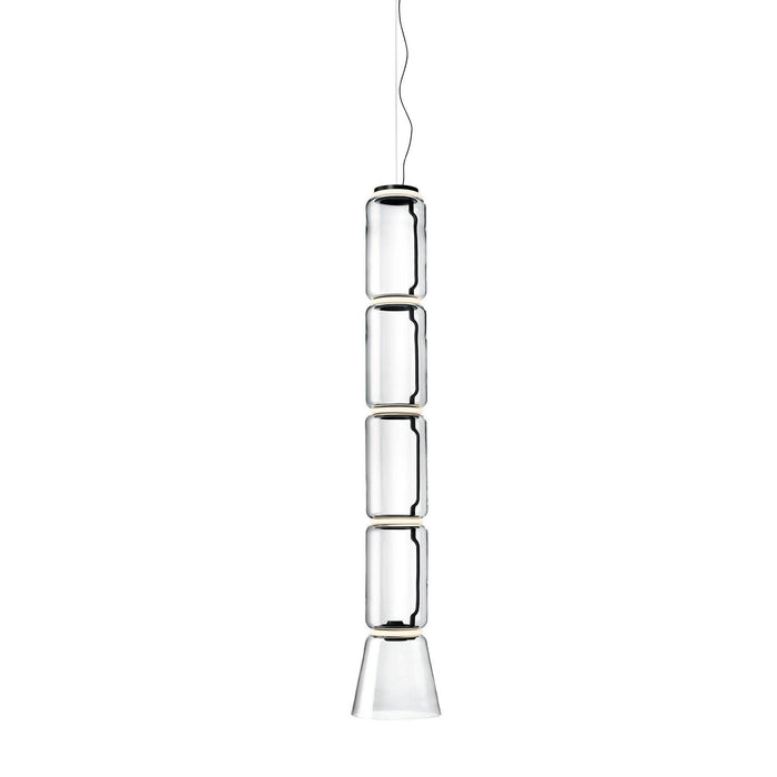 Cylindrical Glass Pendant Light - DWHOME