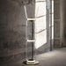 Bamboo Glass Floor Lamp - DWHOME