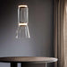 Cylindrical Glass Pendant Light - DWHOME