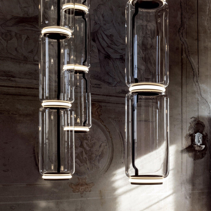 Cylindrical Glass Pendant Light - DWHOME