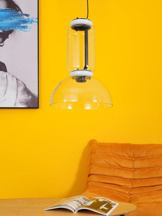 Cylindrical Glass Pendant Light - DWHOME