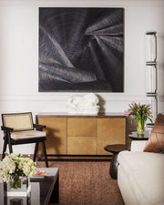 Bamboo Glass Floor Lamp-DWHOME