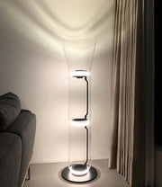 Bamboo Glass Floor Lamp-DWHOME