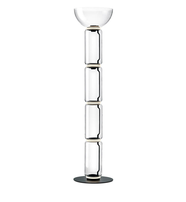 Bamboo Glass Floor Lamp - DWHOME