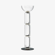 Bamboo Glass Floor Lamp-DWHOME