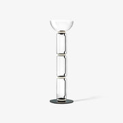 Bamboo Glass Floor Lamp-DWHOME