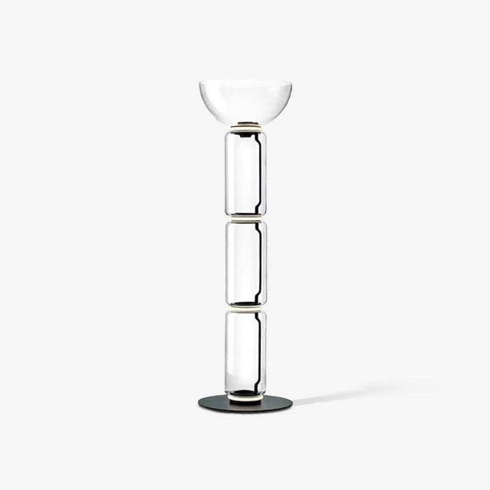 Bamboo Glass Floor Lamp - DWHOME