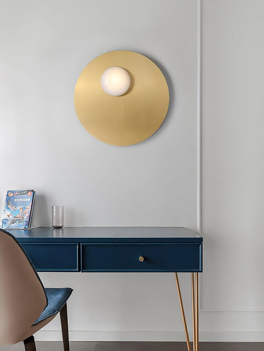 Nodes Angled Alabaster Wall Sconce-DWHOME