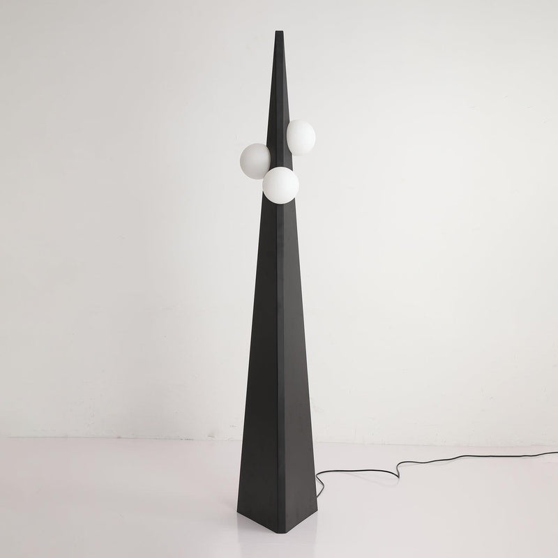 Noir Roy Floor Lamp-DWHOME