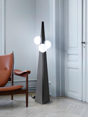Noir Roy Floor Lamp-DWHOME