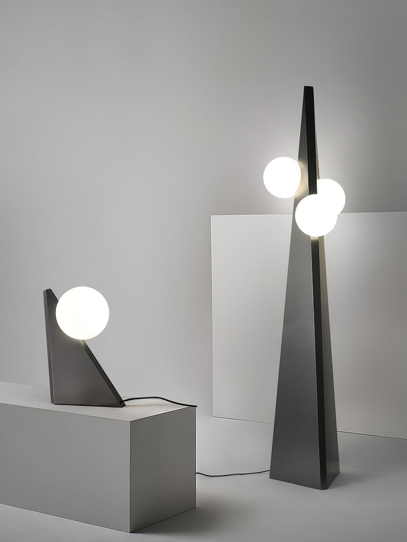 Noir Roy Floor Lamp-DWHOME