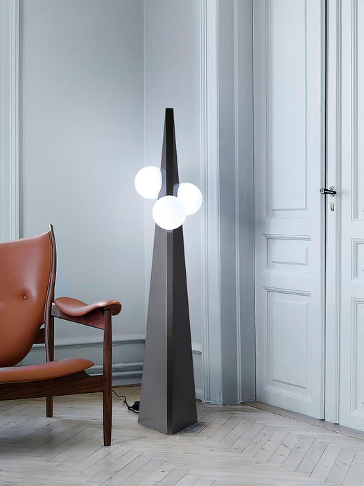 Noir Roy Floor Lamp-DWHOME