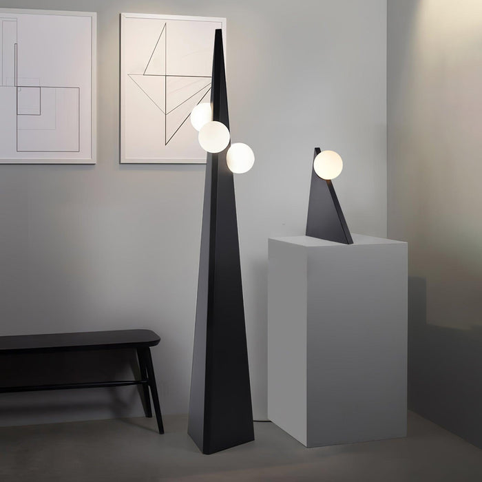 Noir Roy Floor Lamp-DWHOME