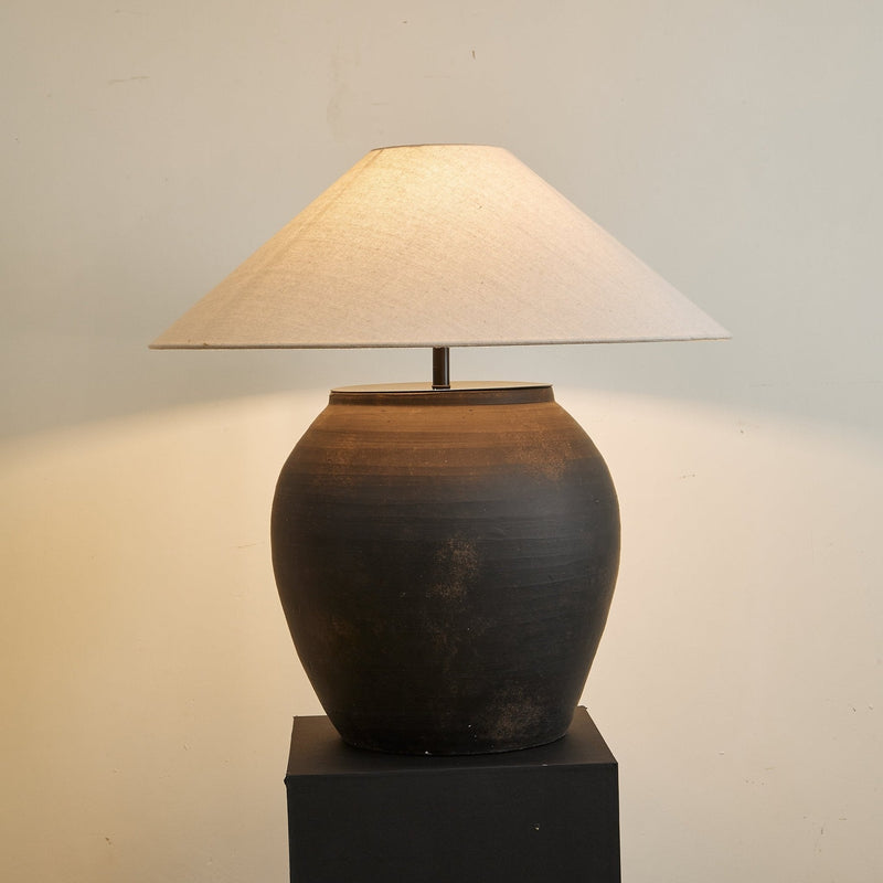 Noira Terracotta Table Lamp-DWHOME