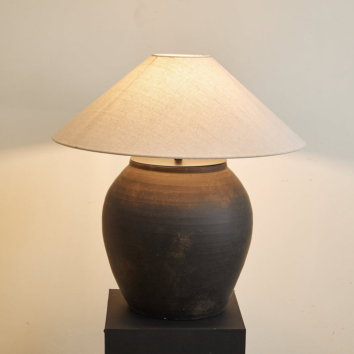 Noira Terracotta Table Lamp-DWHOME