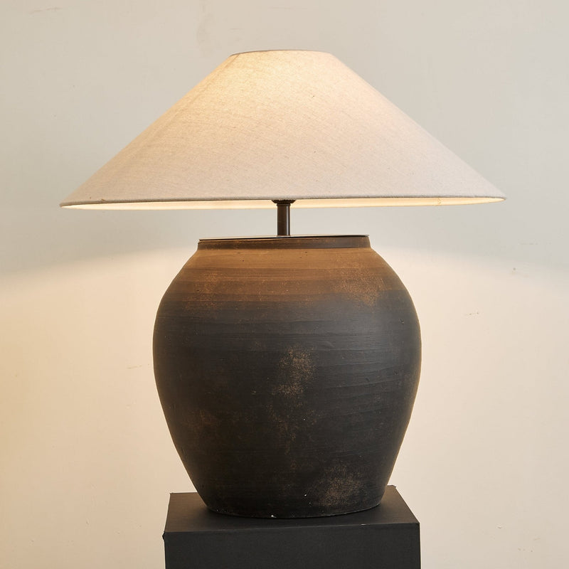 Noira Terracotta Table Lamp-DWHOME