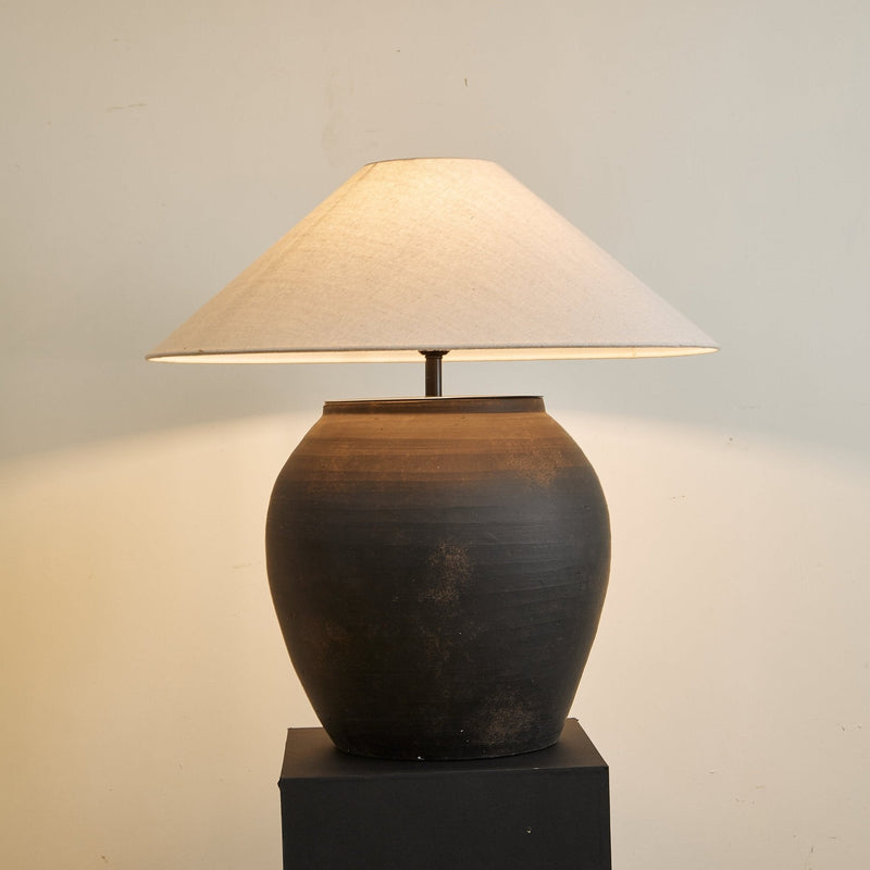 Noira Terracotta Table Lamp-DWHOME