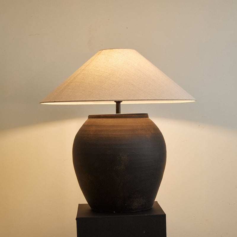 Noira Terracotta Table Lamp-DWHOME