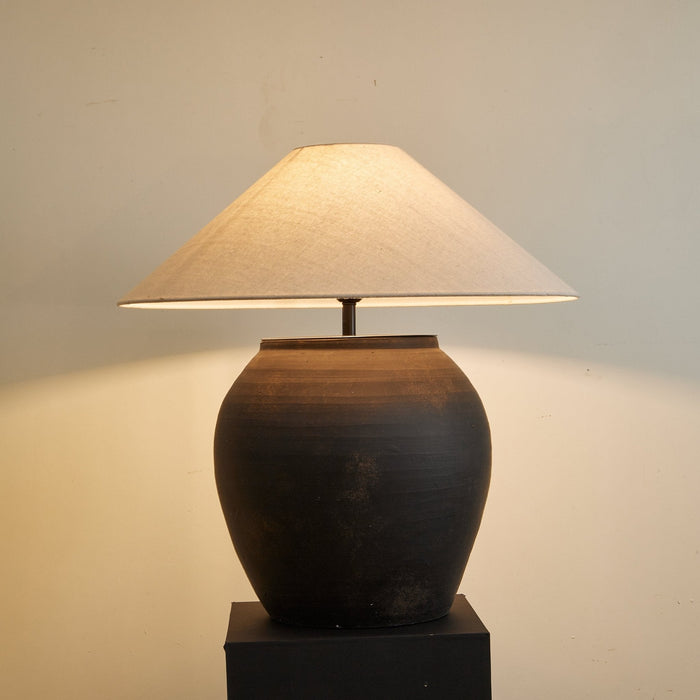 Noira Terracotta Table Lamp-DWHOME