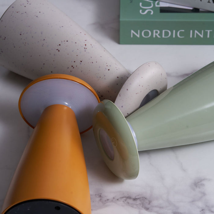 Noko Mushroom Rechargeable Table Lamp-DWHOME