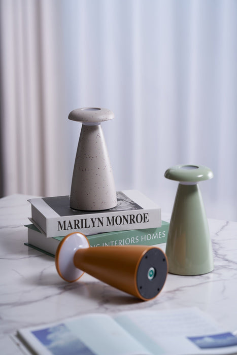 Noko Mushroom Rechargeable Table Lamp-DWHOME