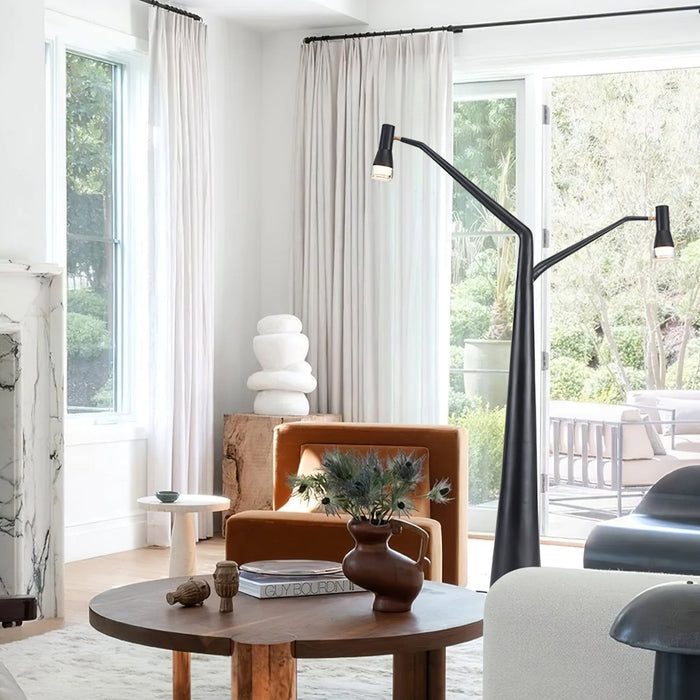 Nolan Sculpture Floor Lamp-DWHOME