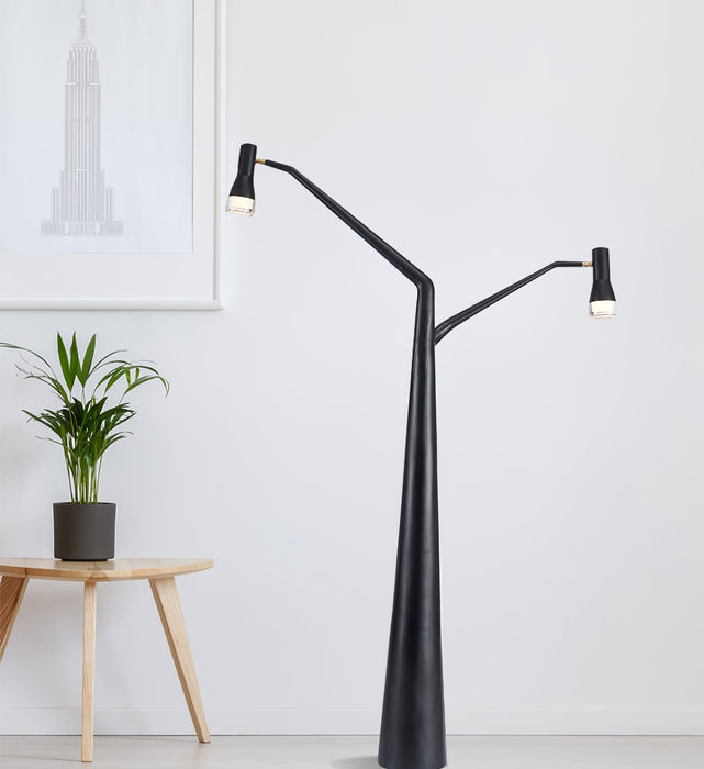 Nolan Sculpture Floor Lamp-DWHOME