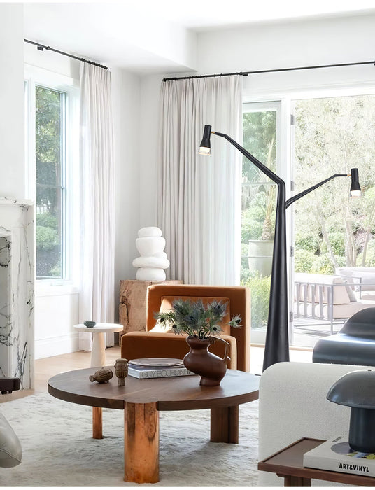 Nolan Sculpture Floor Lamp-DWHOME